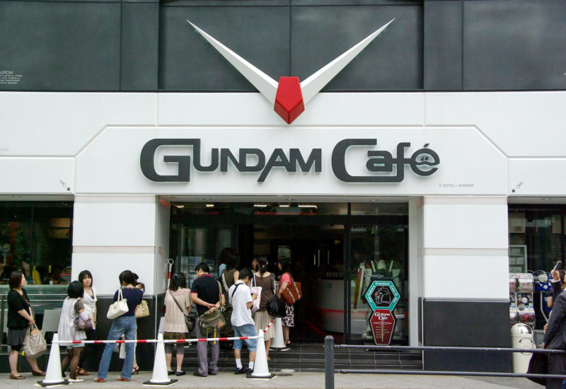 Tο Gundam Cafe στην Αkihabara