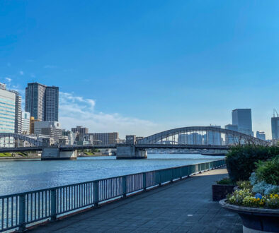 Γέφυρες του Τόκιο: H Κατσιντόκι-μπάσι στον ποταμό Σουμίντα