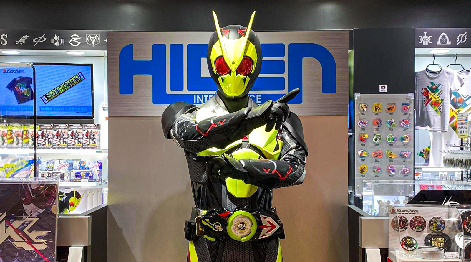 Το πρώτο κατάστημα Kamen Rider στον κόσμο