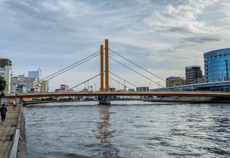 Γέφυρες του Τόκιο: Σιν-Οχάσι στον ποταμό Σουμίντα