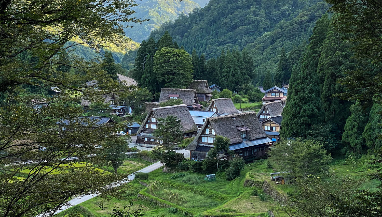 Το παραδοσιακό χωριό Αϊνόκουρα στην Γκοκαγιάμα